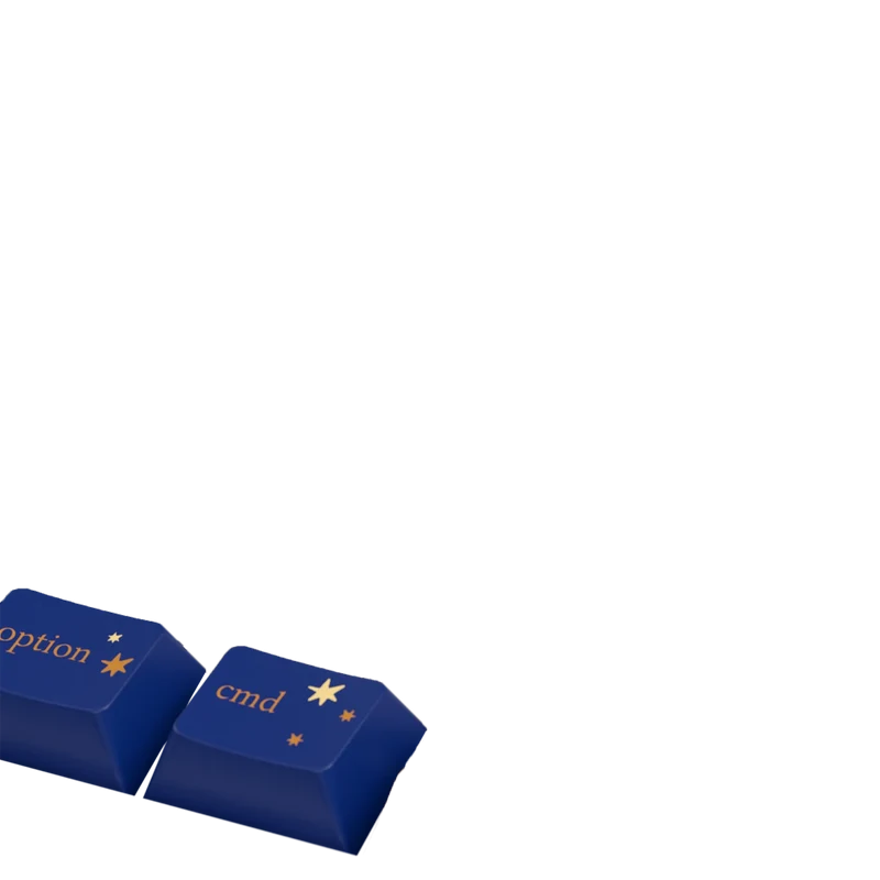 Keycaps Limited Edition Star Sign US