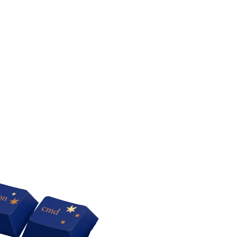 Keycaps Limited Edition Star Sign US