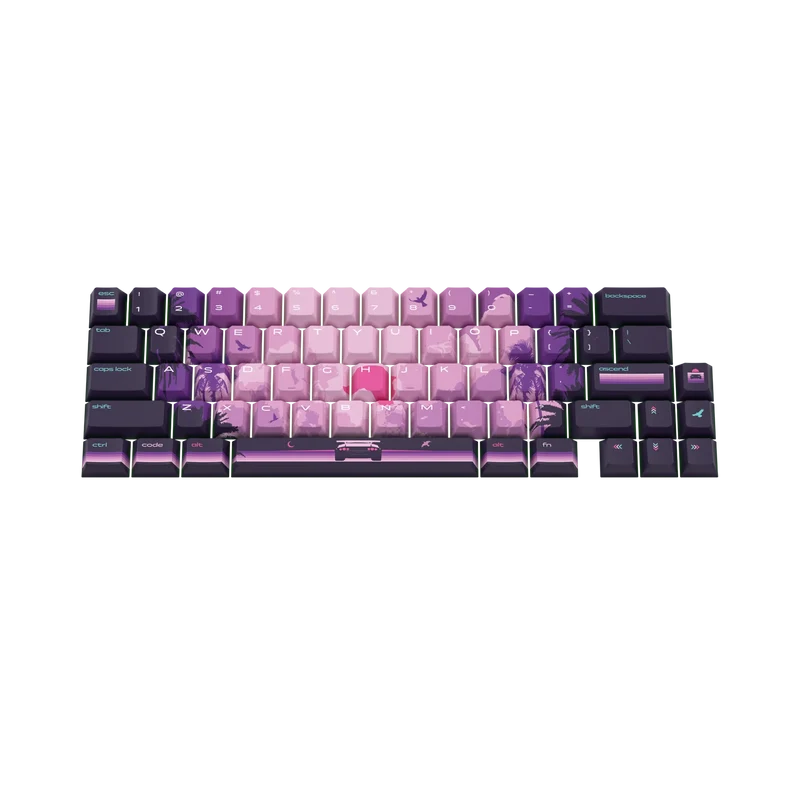 Keycaps Limited Edition Synth Sunset US