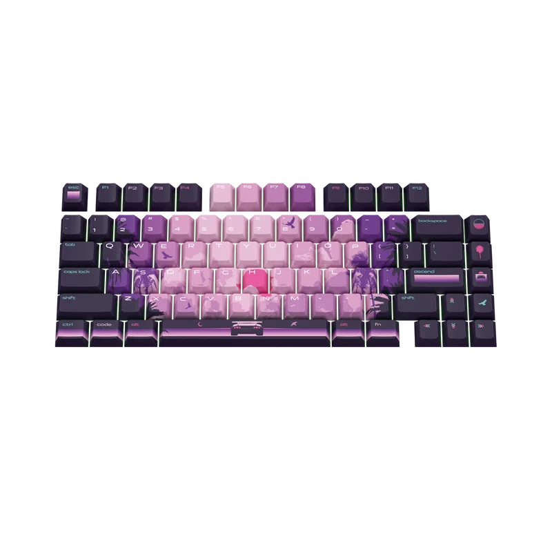 Keycaps Limited Edition Synth Sunset US
