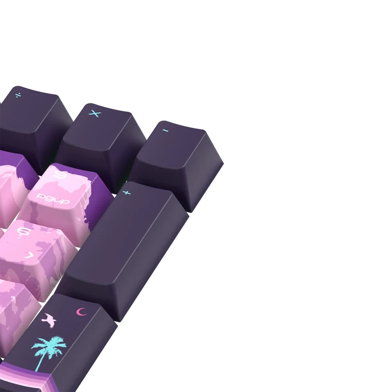 Keycaps Limited Edition Synth Sunset US