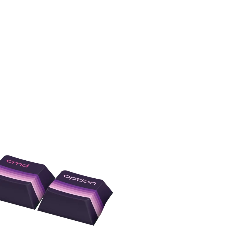 Keycaps Limited Edition Synth Sunset US