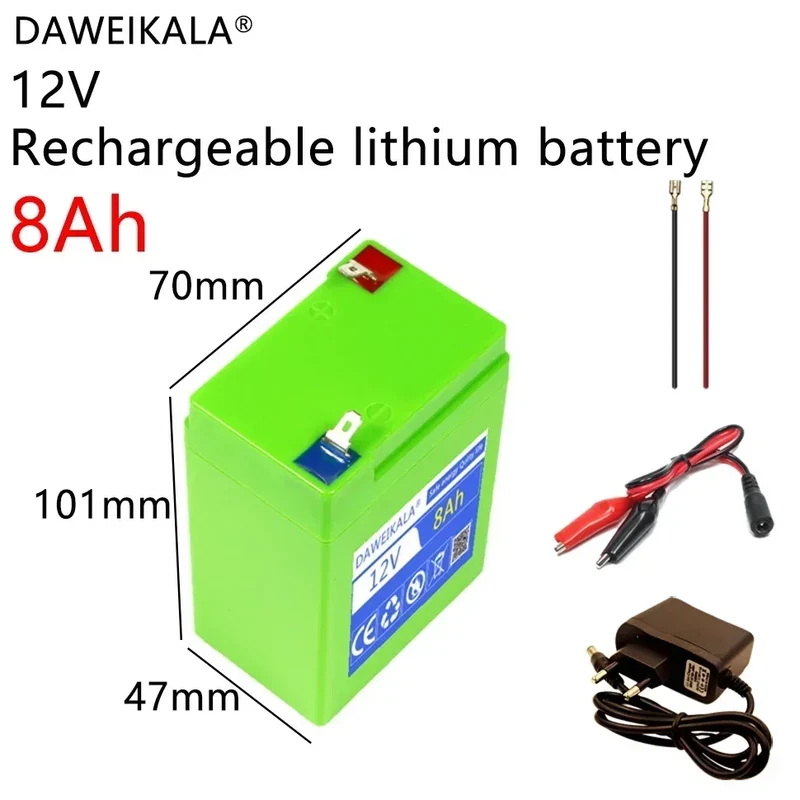 for toy cars LED lighting Outdoor battery New origin Rechargeable 12V lithium battery pack Alternative lead-acid batteries