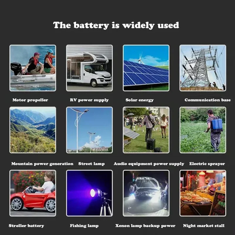 for toy cars LED lighting Outdoor battery New origin Rechargeable 12V lithium battery pack Alternative lead-acid batteries