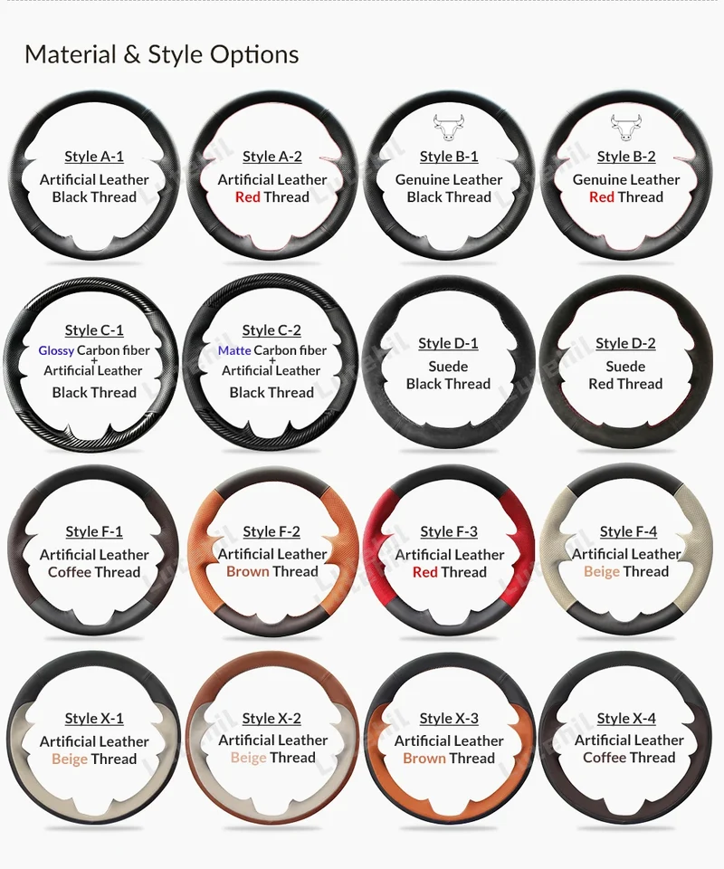 For Seat Ibiza 2004 2005 2006 Custom Car Steering Wheel Braid Cover Hand Sewing DIY Artificial leather Suede Car Accessories