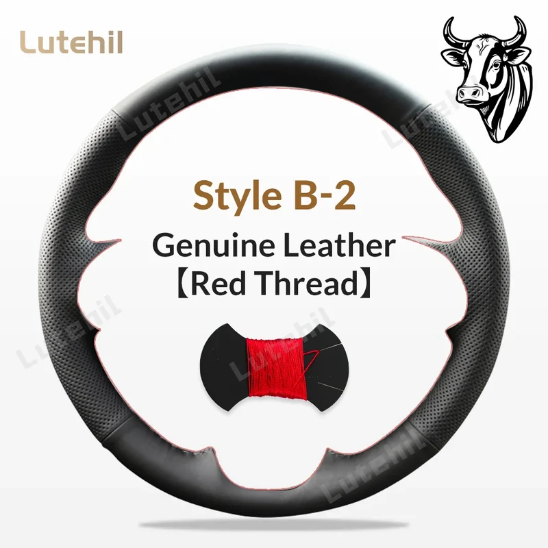 For Seat Ibiza 2004 2005 2006 Custom Car Steering Wheel Braid Cover Hand Sewing DIY Artificial leather Suede Car Accessories