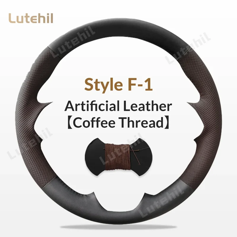 For Seat Ibiza 2004 2005 2006 Custom Car Steering Wheel Braid Cover Hand Sewing DIY Artificial leather Suede Car Accessories