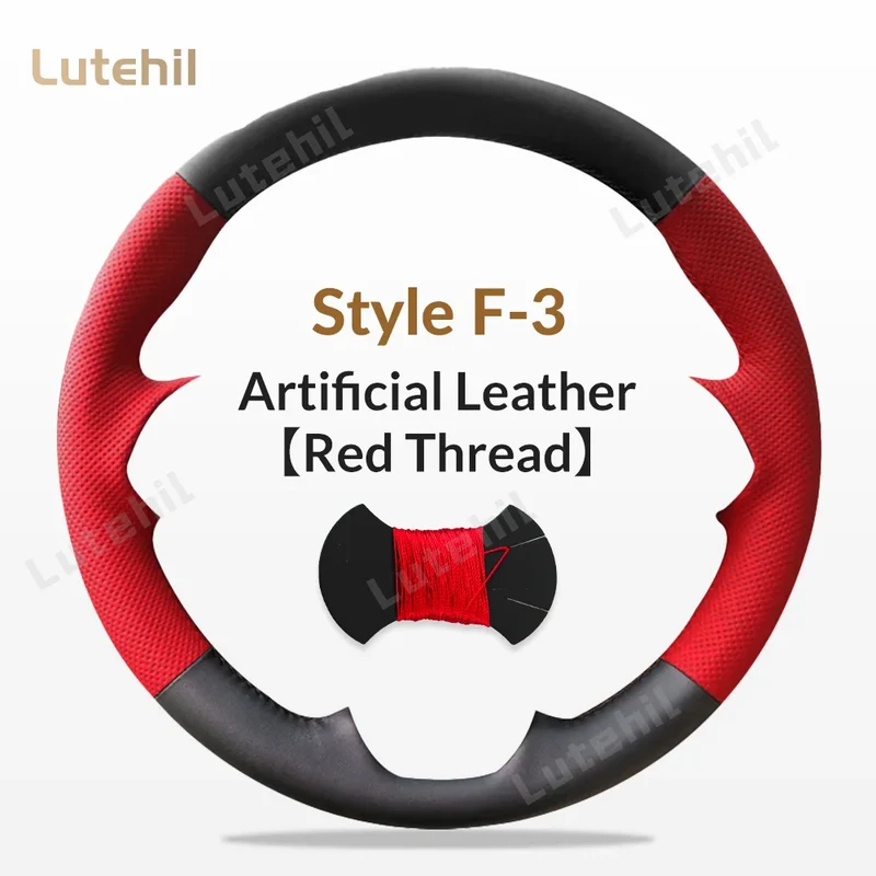 For Seat Ibiza 2004 2005 2006 Custom Car Steering Wheel Braid Cover Hand Sewing DIY Artificial leather Suede Car Accessories