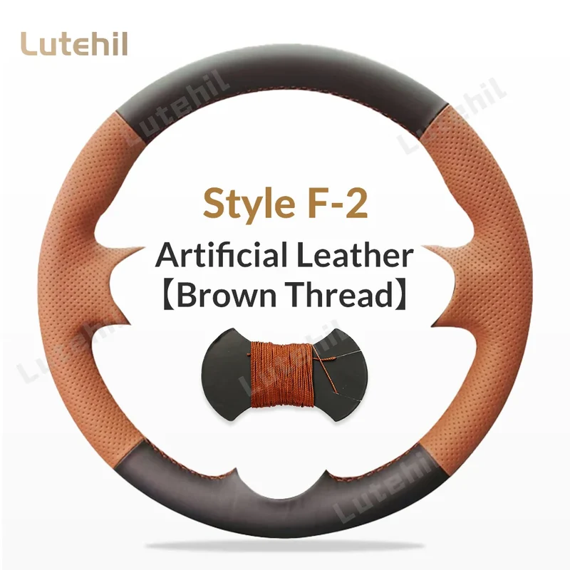 For Seat Ibiza 2004 2005 2006 Custom Car Steering Wheel Braid Cover Hand Sewing DIY Artificial leather Suede Car Accessories