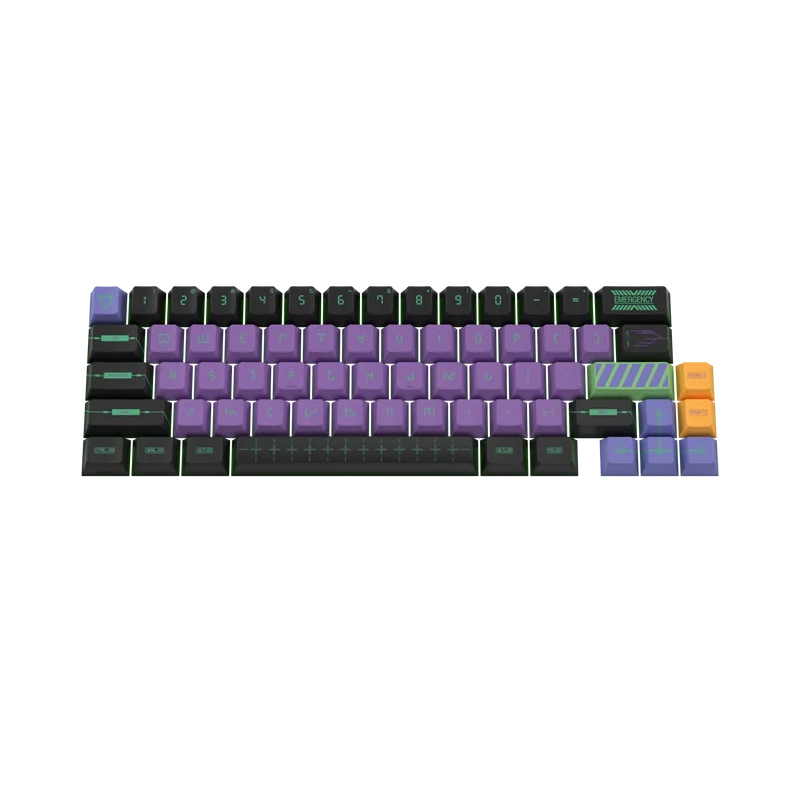 Keycaps Zero One US