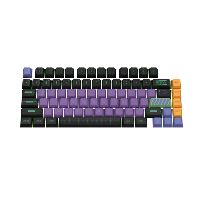 Keycaps Zero One US