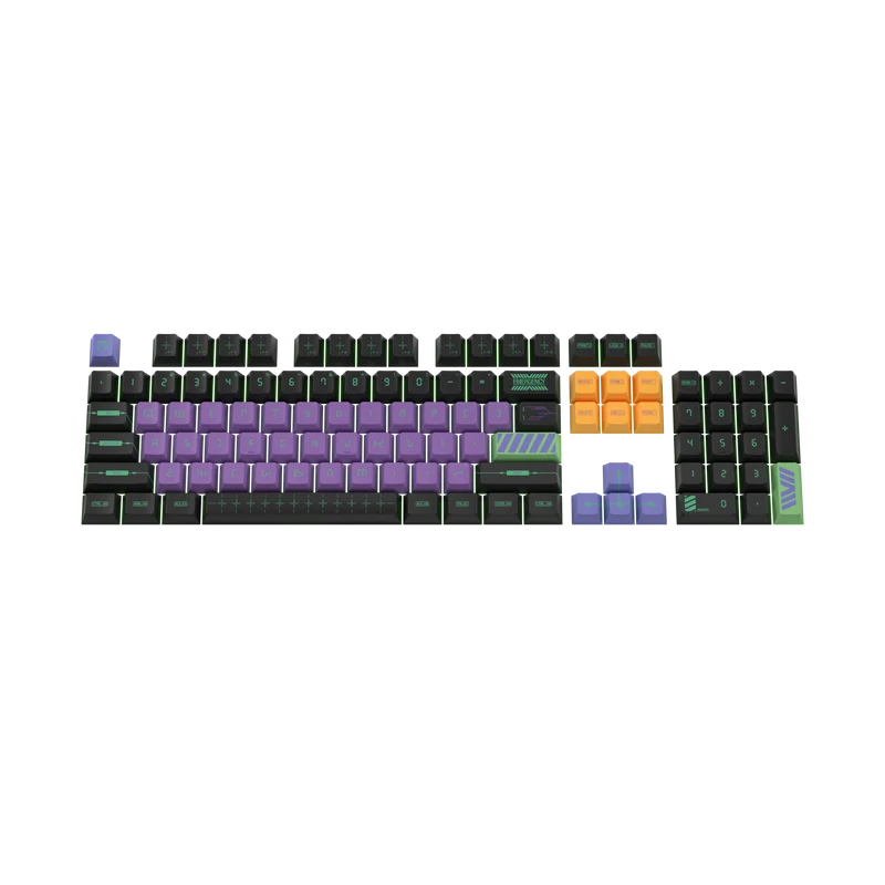 Keycaps Zero One US