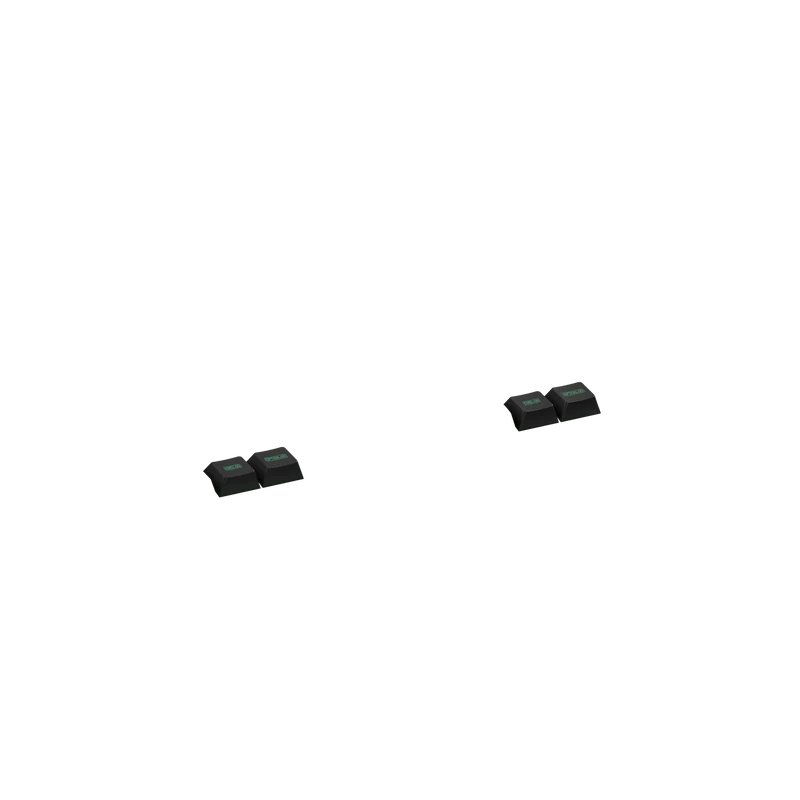 Keycaps Zero One US