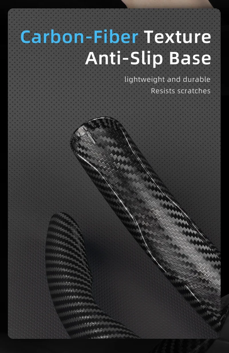 Suitable for Seat Carbon Fiber Texture Steering Wheel Cover with Segmented Quick-Release Design, Durable, for Models Such as Ibiza, Arona, Leon, Leon Sportstourer, Ateca, Etc., in Black, Blue, Red, Silver, and White