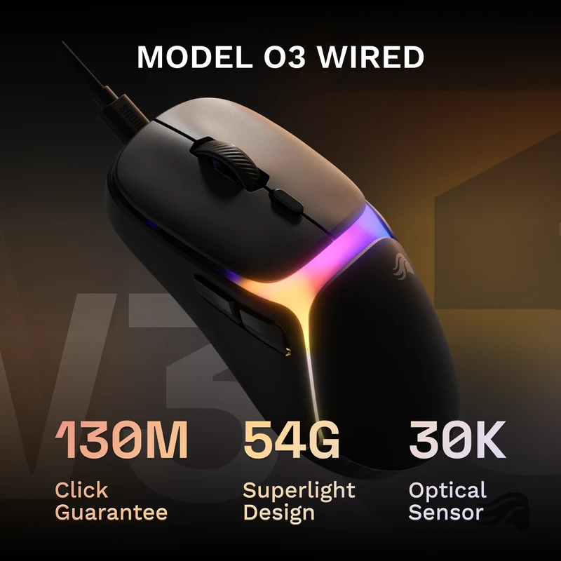 Model O3 Wired Mouse