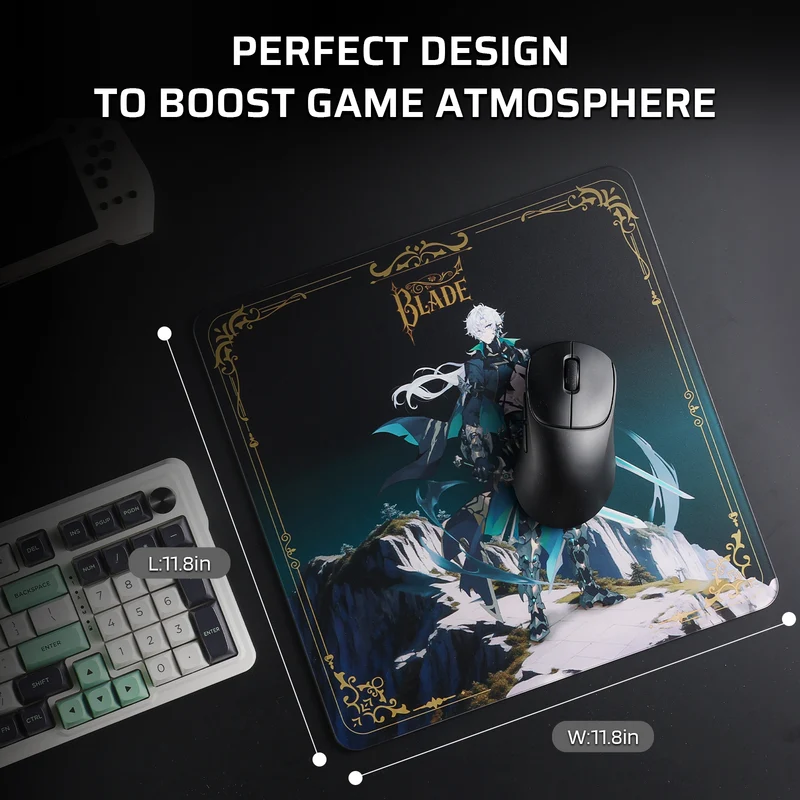 Drake Oath Glass Mouse Pad