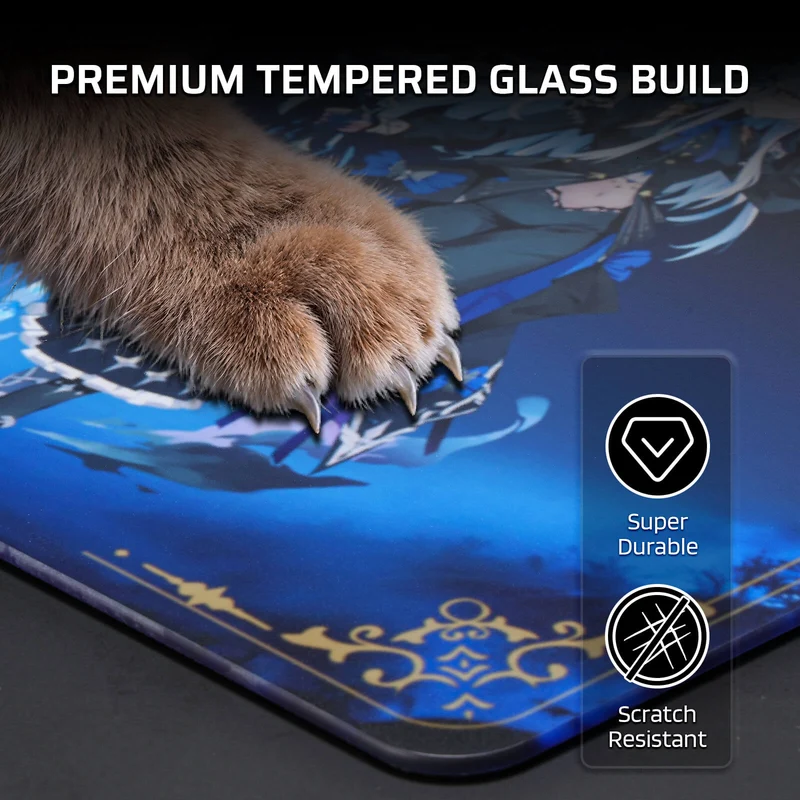Drake Oath Glass Mouse Pad