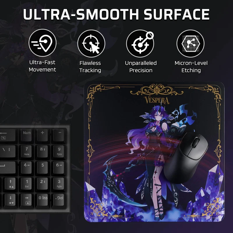Drake Oath Glass Mouse Pad
