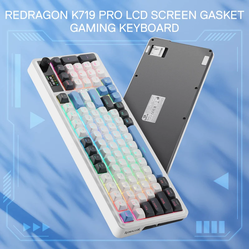 (Open-box) GALATIN PRO K719 (White & Blue)