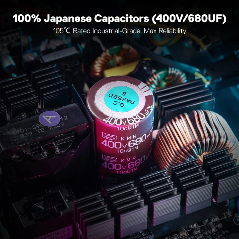 (Open-box) 80 Plus® Gold Certified Fully Modular RGB PSU, Black