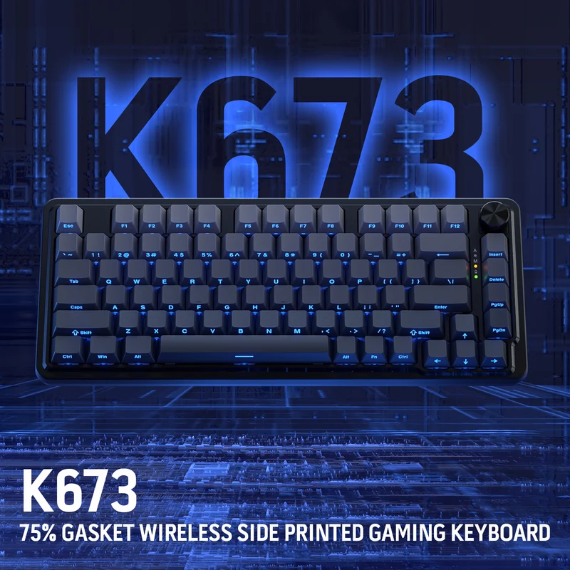 (Open-box) UCAL K673 PRO (Side Printed PBT Keycaps)
