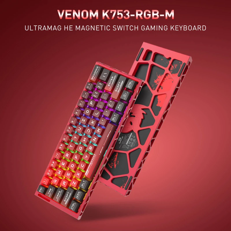 VENOM K753 HE Rapid Trigger Gaming Keyboard