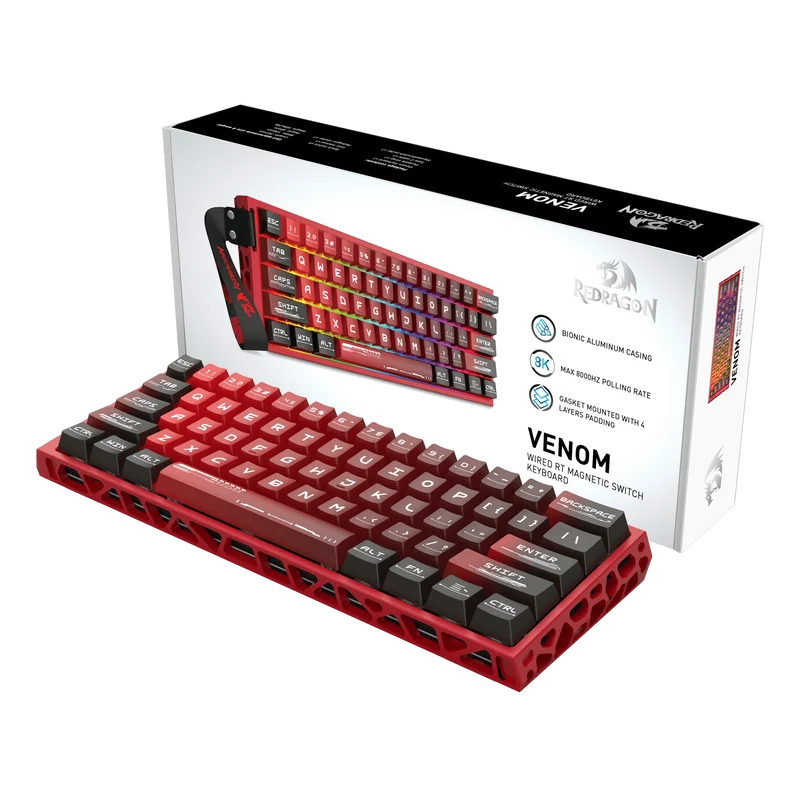 VENOM K753 HE Rapid Trigger Gaming Keyboard