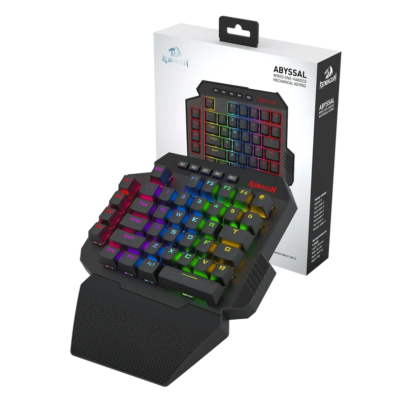 ABYSSAL K758 Wired One-Handed Keypad