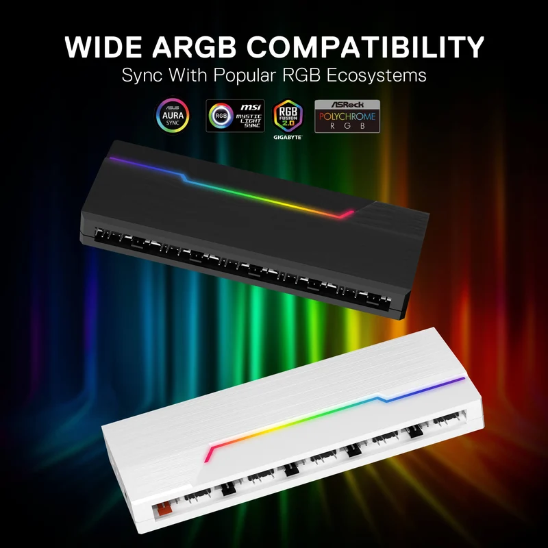 GCP09 ARGB & PWM Fan Hub Controller