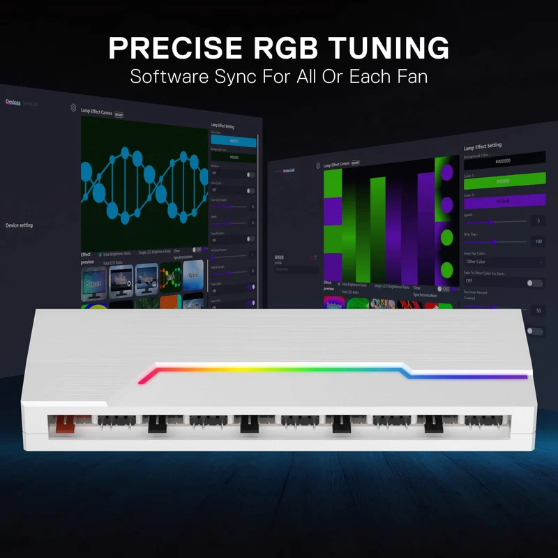 GCP09 ARGB & PWM Fan Hub Controller