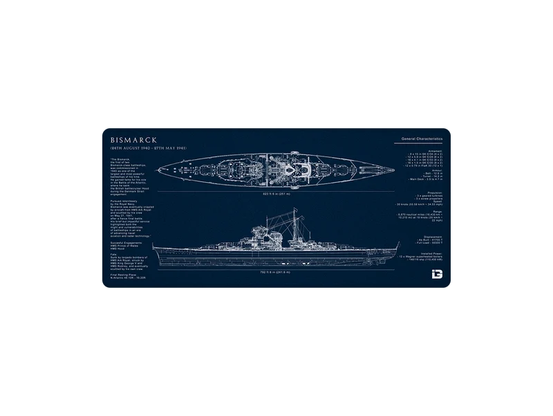 Bismarck-Bauplan