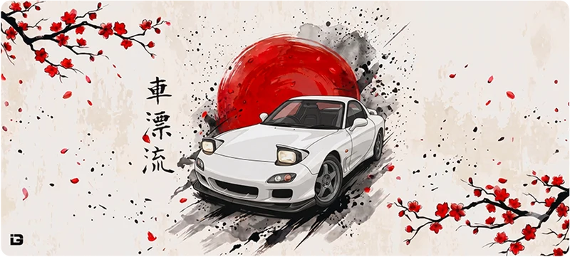 RX7 unter der Sonne