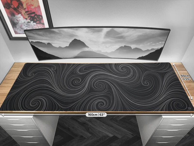 Schwarze Wirbel