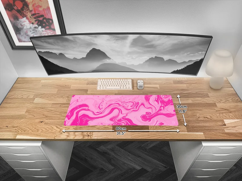 Flüssiges Rosa