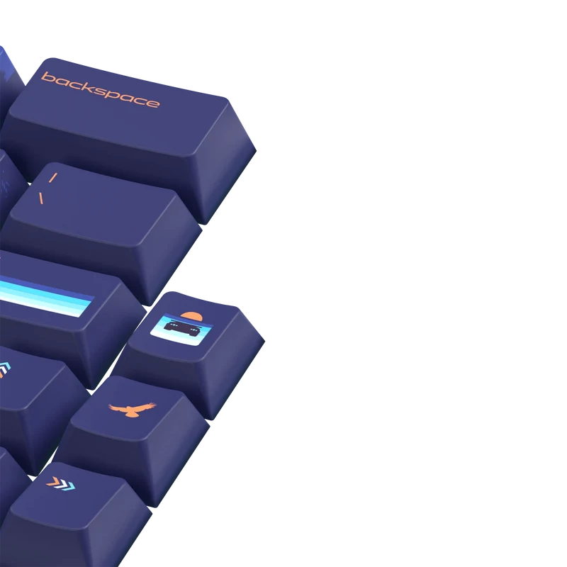 Keycaps Limited Edition Synth Sunrise US