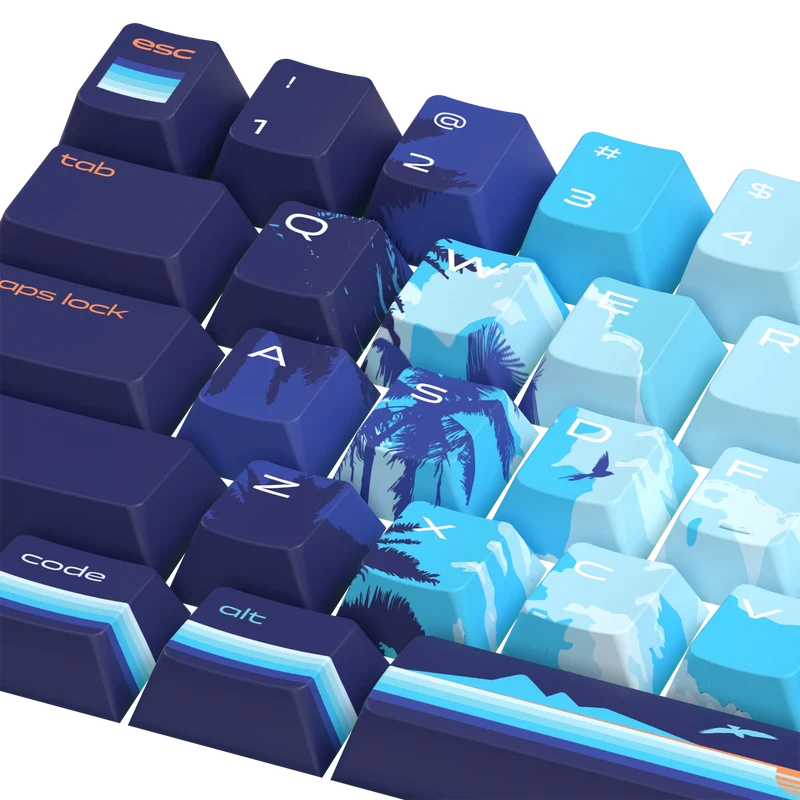 Keycaps Limited Edition Synth Sunrise US