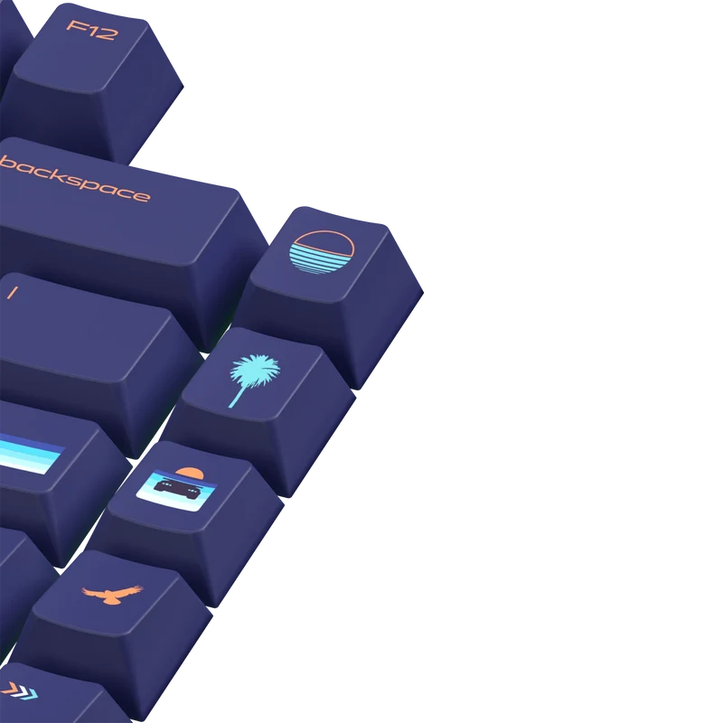 Keycaps Limited Edition Synth Sunrise US
