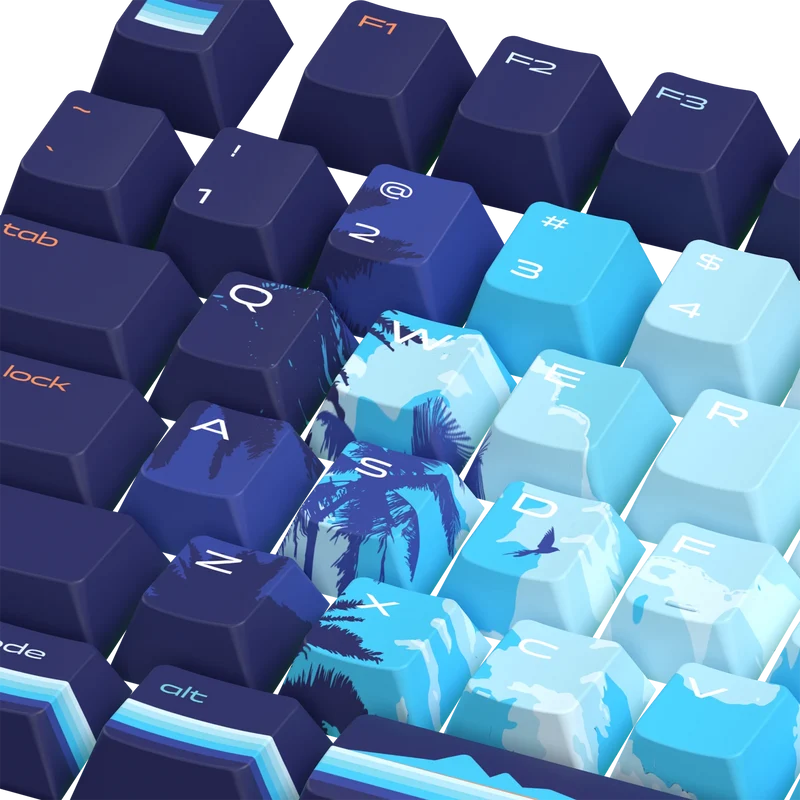 Keycaps Limited Edition Synth Sunrise US