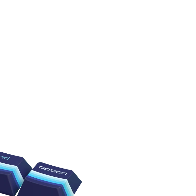Keycaps Limited Edition Synth Sunrise US