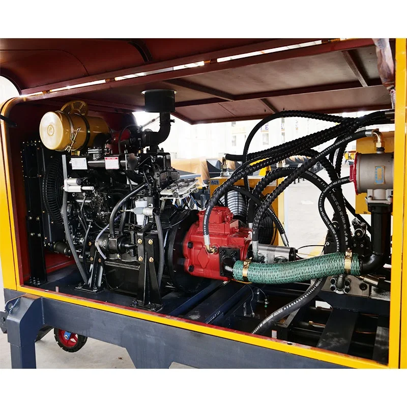 30-40m3/h Diesel Trailer Concrete Pump Concrete Pumping Machine for Price