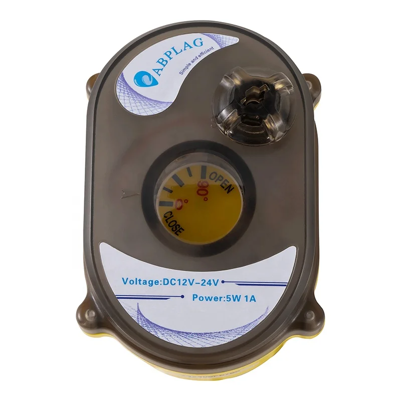 Stainless Steel Electric Ball Valve 2-way Water Valve with Power Adapter Automatic Return Setting Electric Valve