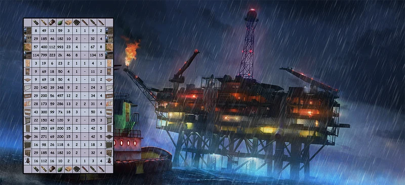 RAID Large Oilrig