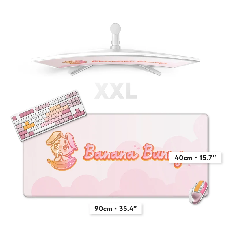Banana Bunny Deskmat