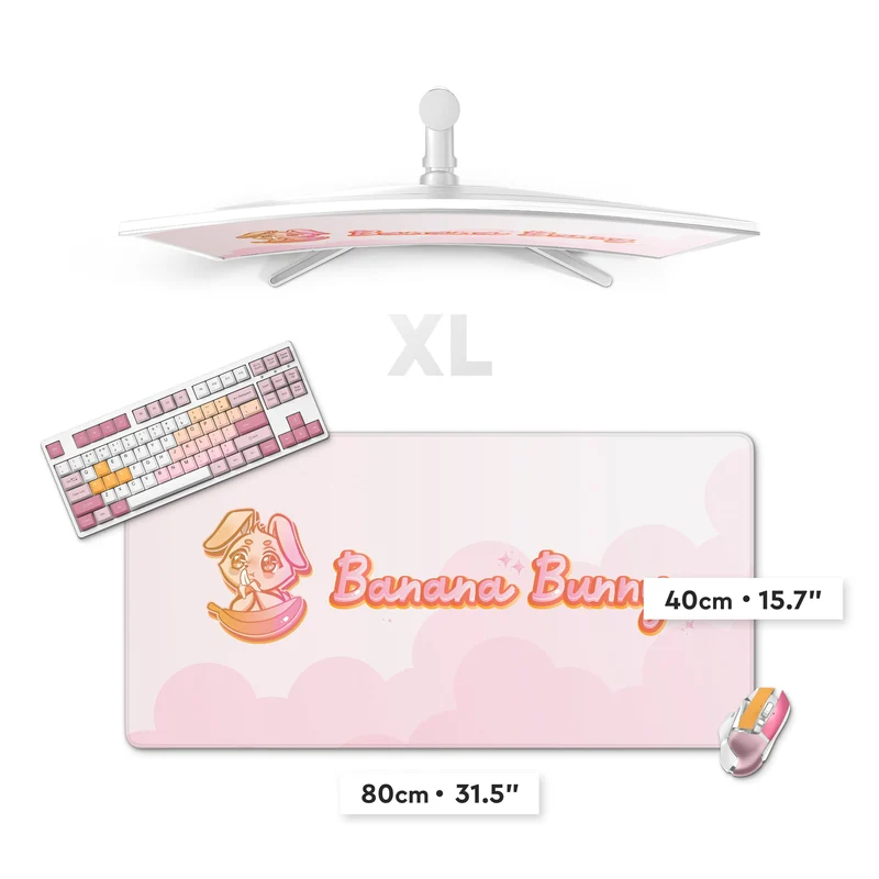Banana Bunny Deskmat