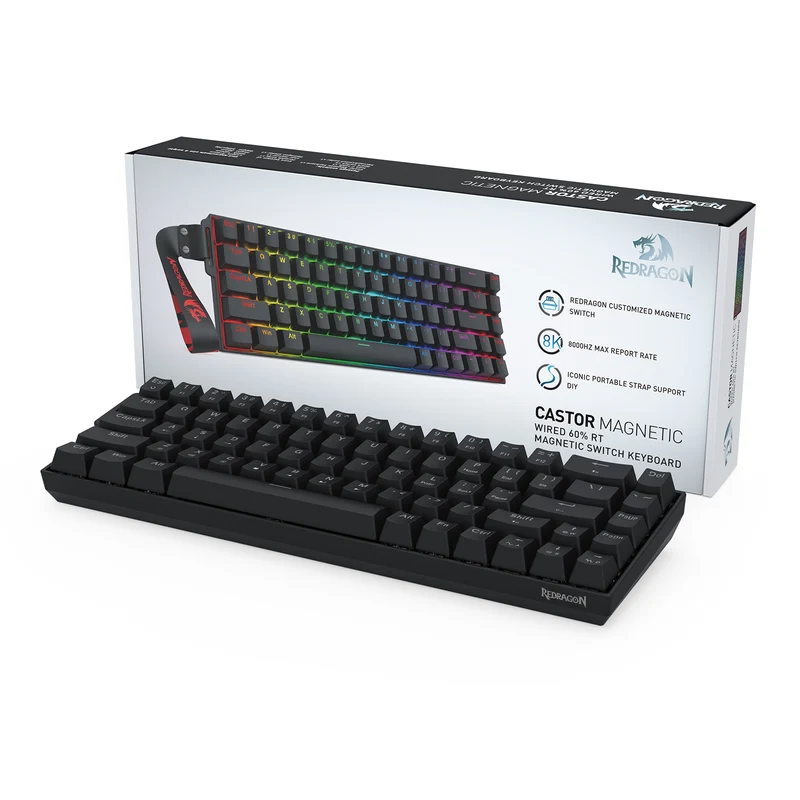 CASTOR K631 HE Rapid Trigger Gaming Keyboard