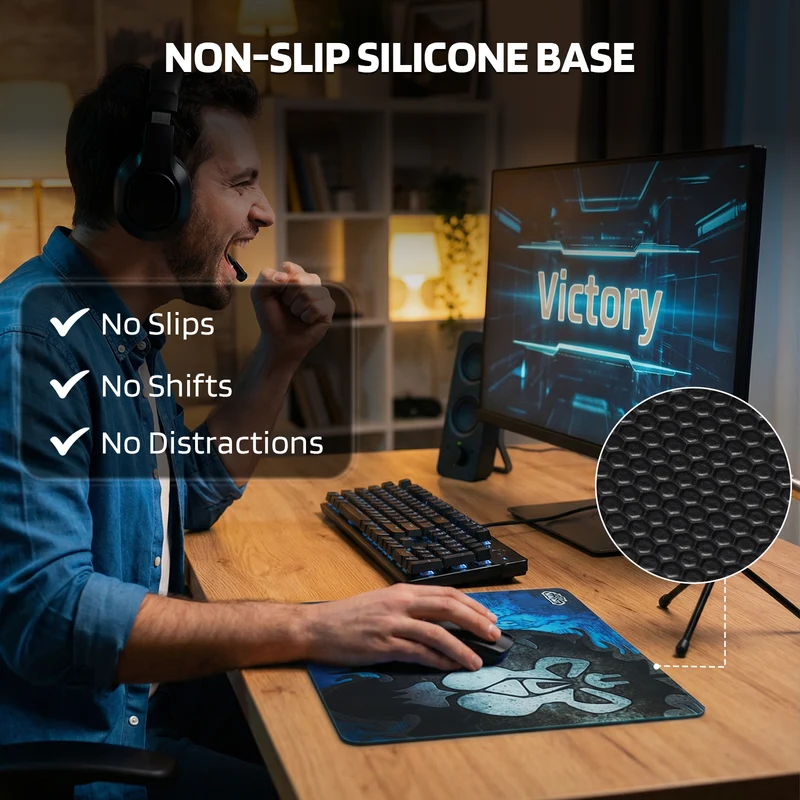 World of Warcraft Game Glass Mouse Pad