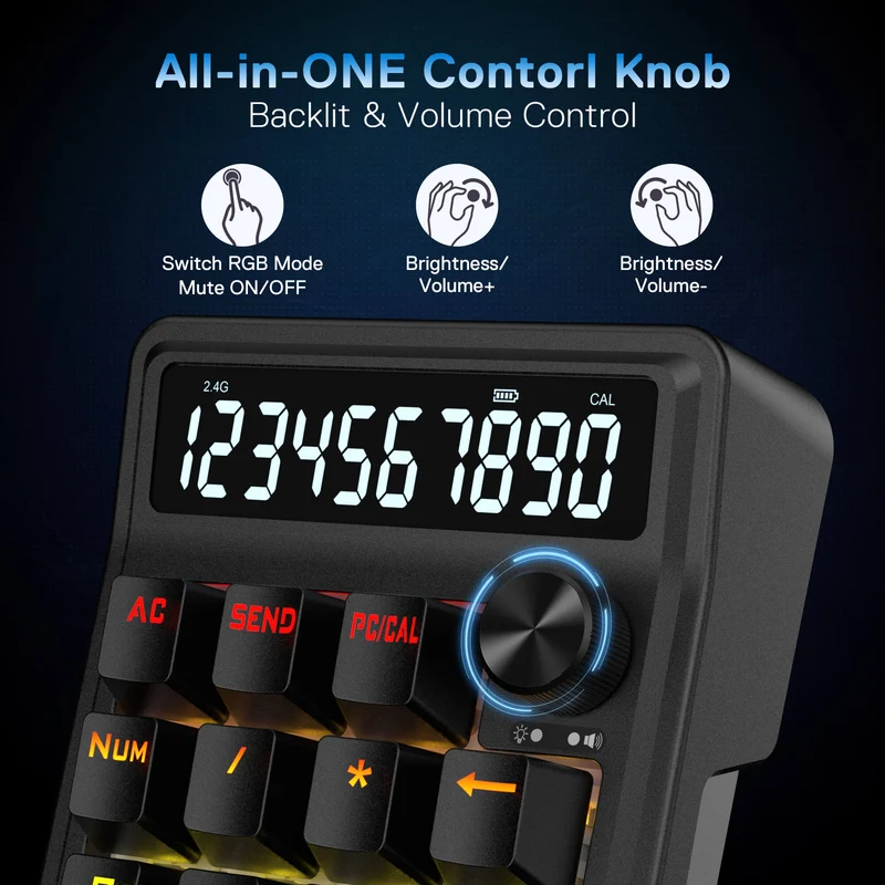 COVE K733 Mechanical Numpad Keyboard