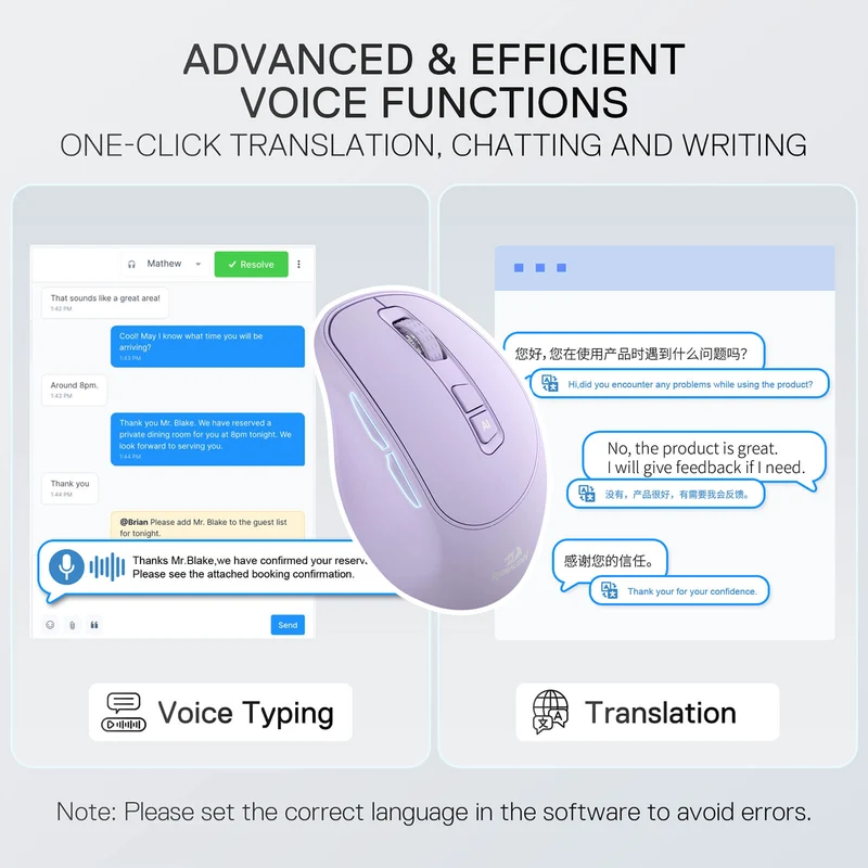 BM4195 AI Smart Wireless Mouse