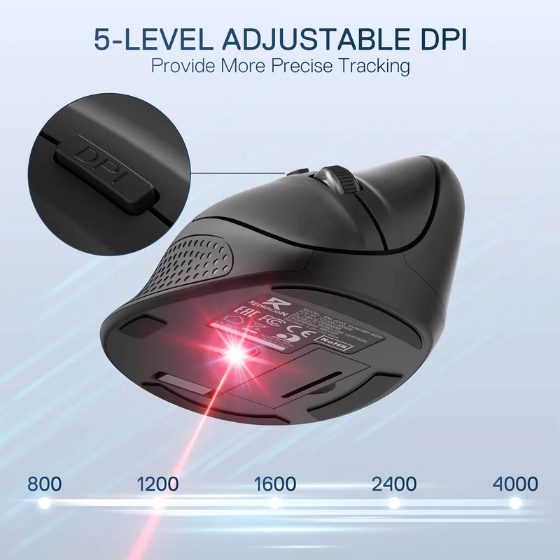 BM-4033 Wireless Vertical Ergonomic Mouse