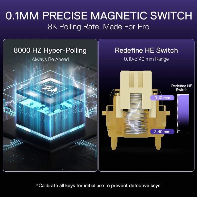 DHARMA K556 HE (Magnetic Hall Effect Keyboard)